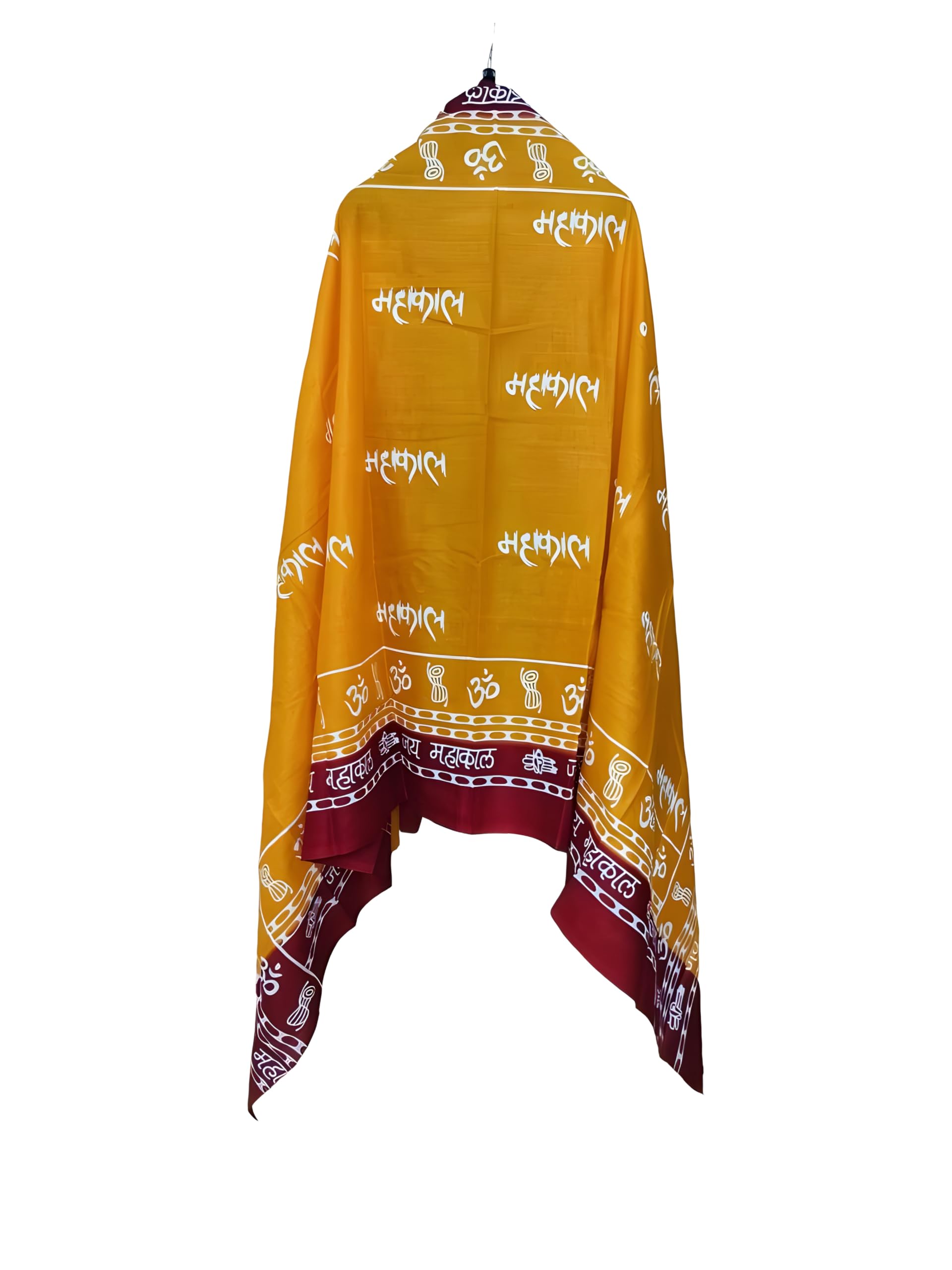 Desi Legacy Mahakal Printed Cotton Stole, scaf, gamcha, Dupatta men and women (1.80 Mtr x 0.91 Mtr) Pack of 1-image-15