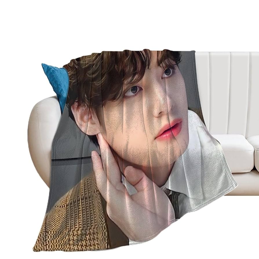 BTS.テテちゃんブランケット Amazon|BTS-V ブランケット 掛け毛布 洗える 耐久性 毛布