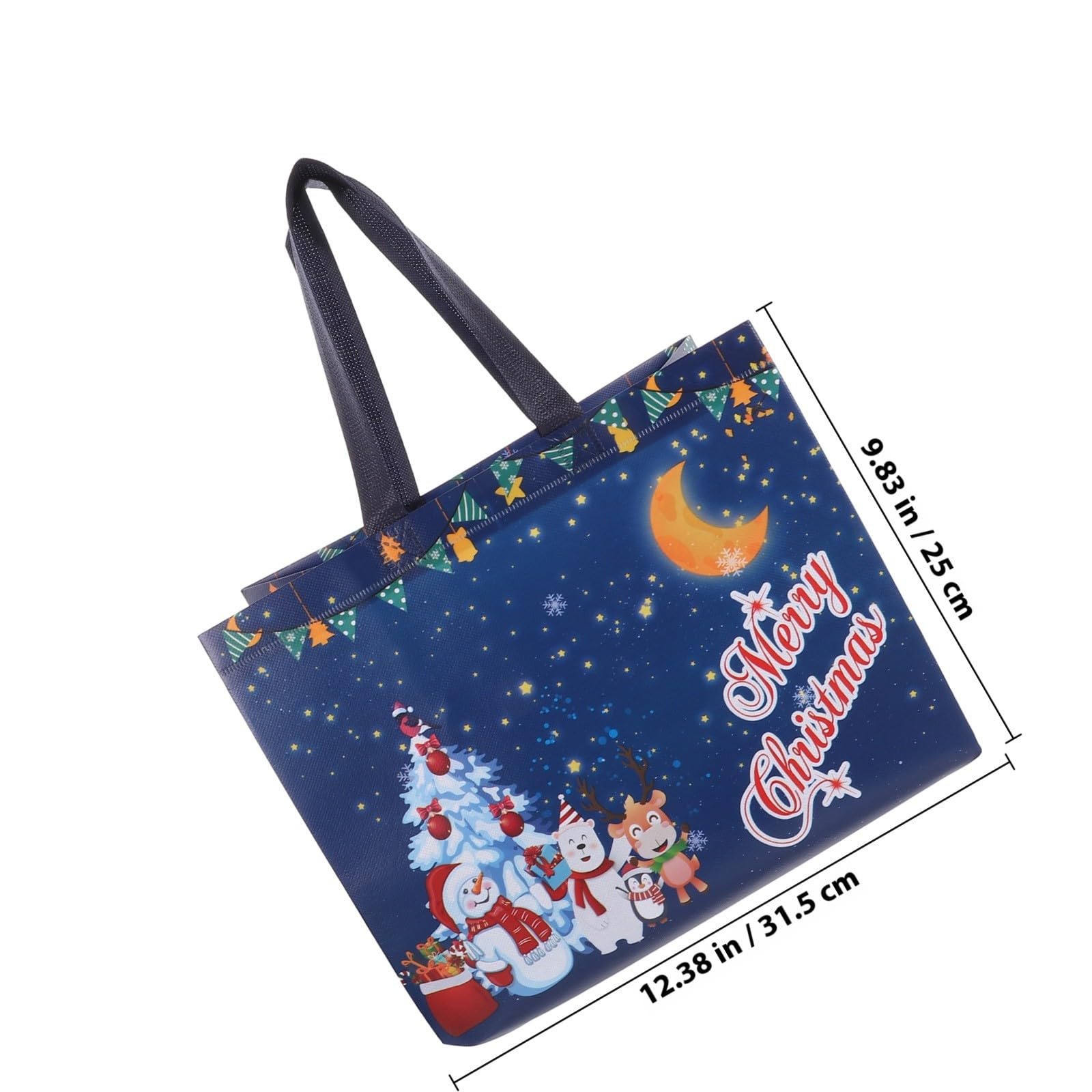 VICASKY 30 Unidades Bolsa de Compras Reutilizable No Tejida Plegable