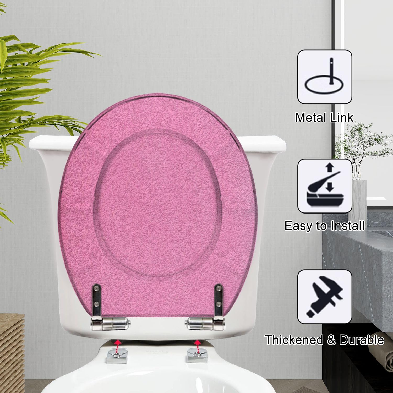 Sedile WC rotondo generico per bagno