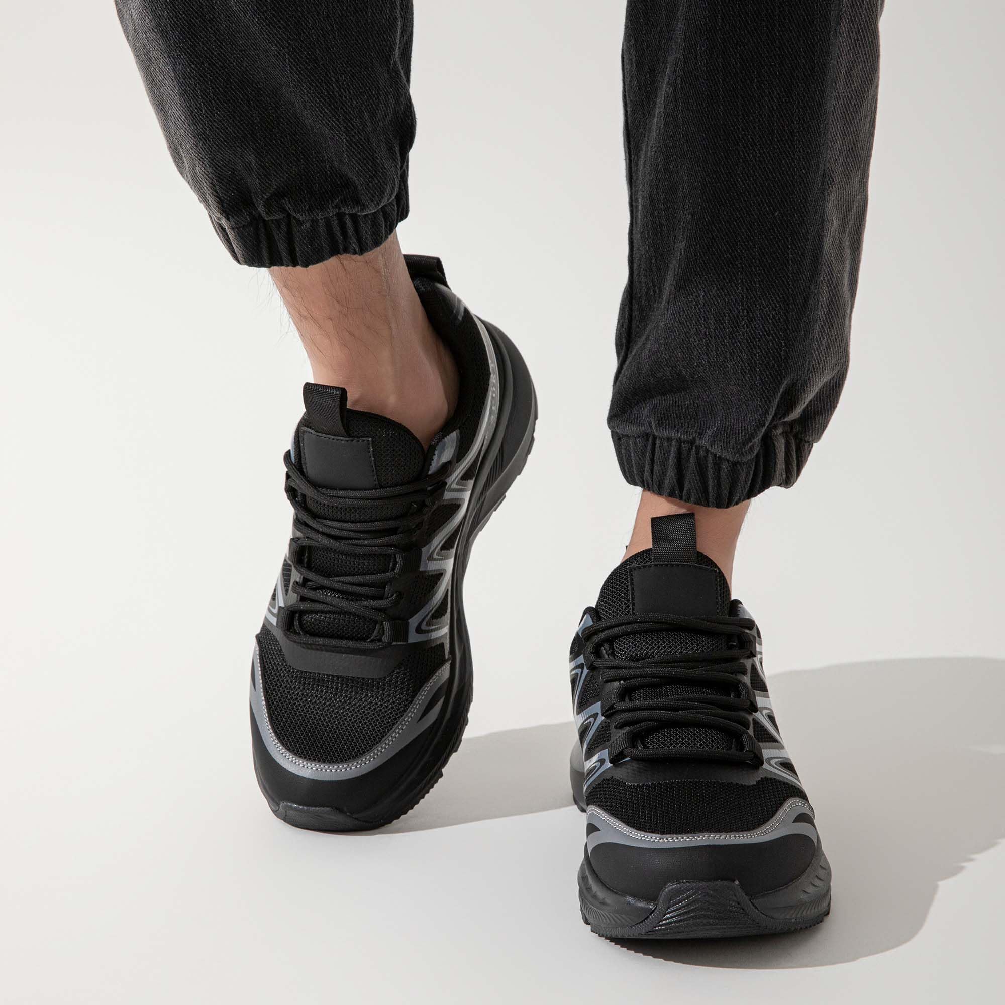 JOMIX Scarpe Trekking Uomo Sneakers Sportive da Corsa con Lacci Leggere Antiscivolo Traspiranti per Escursionismo Campeggio Esterno MOS255299