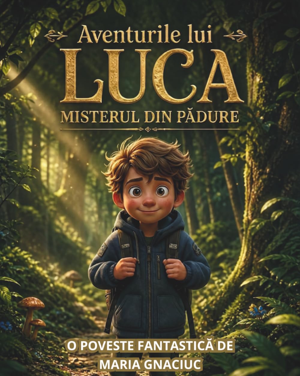 Aventurile lui Luca. Misterul din padure: Editie in limba Română