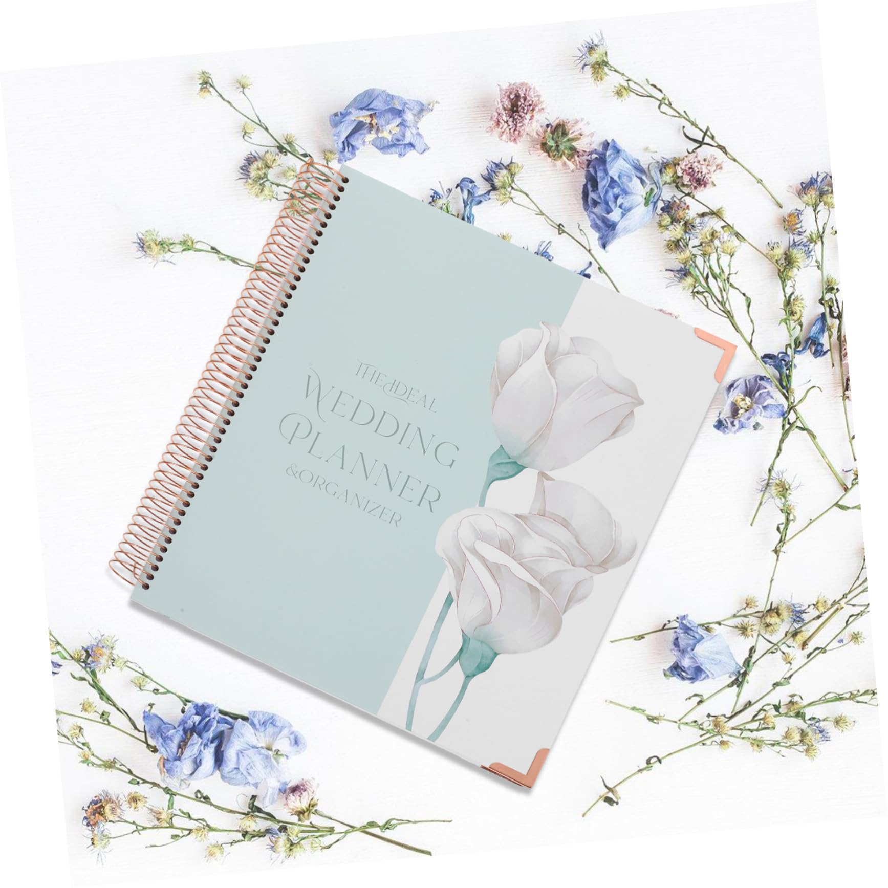 DOITOOL Hochzeitsplanerbuch Und Organizer Für Braut Hochzeitsplaner Hochzeitsordner Mit Plan Kostenverwaltung Und Notizbuchfunktion