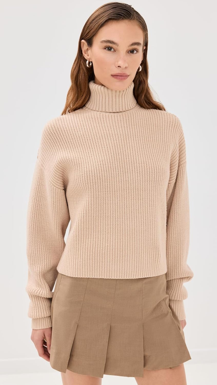 ニット/セーター Ameri VINTAGE - CLANE BACK FRILL TURTLENECK KNIT TOPS s-l1200.jpg