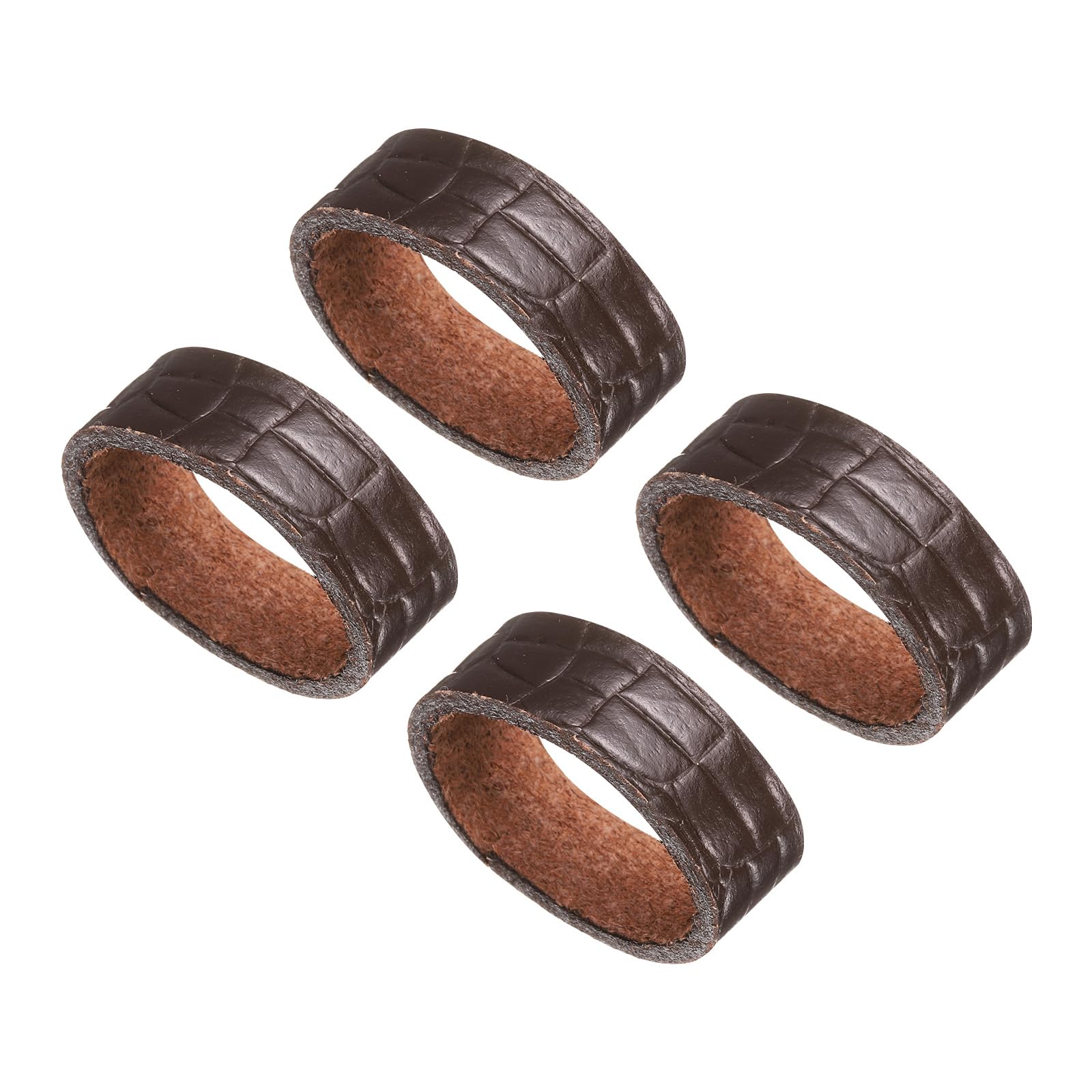 Passant De Montre QUARKZMAN Passants De Ceinture En Cuir - Lot De 3 Boucles Noires Pour Sangle De 3,5 Cm - Réparation Sacs/Ceintures Ceinture Homme Cuir