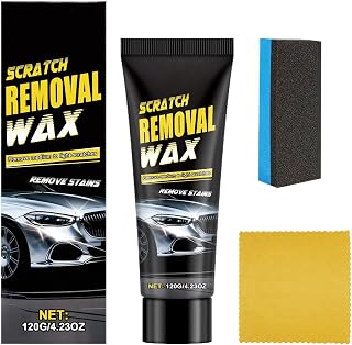 Car Scratch Removal Wax - Quick Fix Long-Lasting Detailing Paste, Professional Auto Scratch Remover, Premium Repair Formula, Ideal for Trucks, SUVs, Motorcycles, Doors, Bumpers, Automotive Surfaces