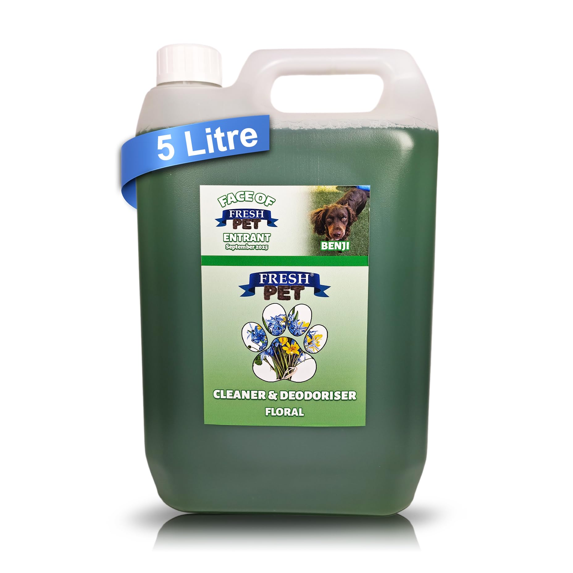 Trade Chemicals Fresh Pet Kennel/Cattery Disinfectant and Deodoriser - 5L (FLORAL)