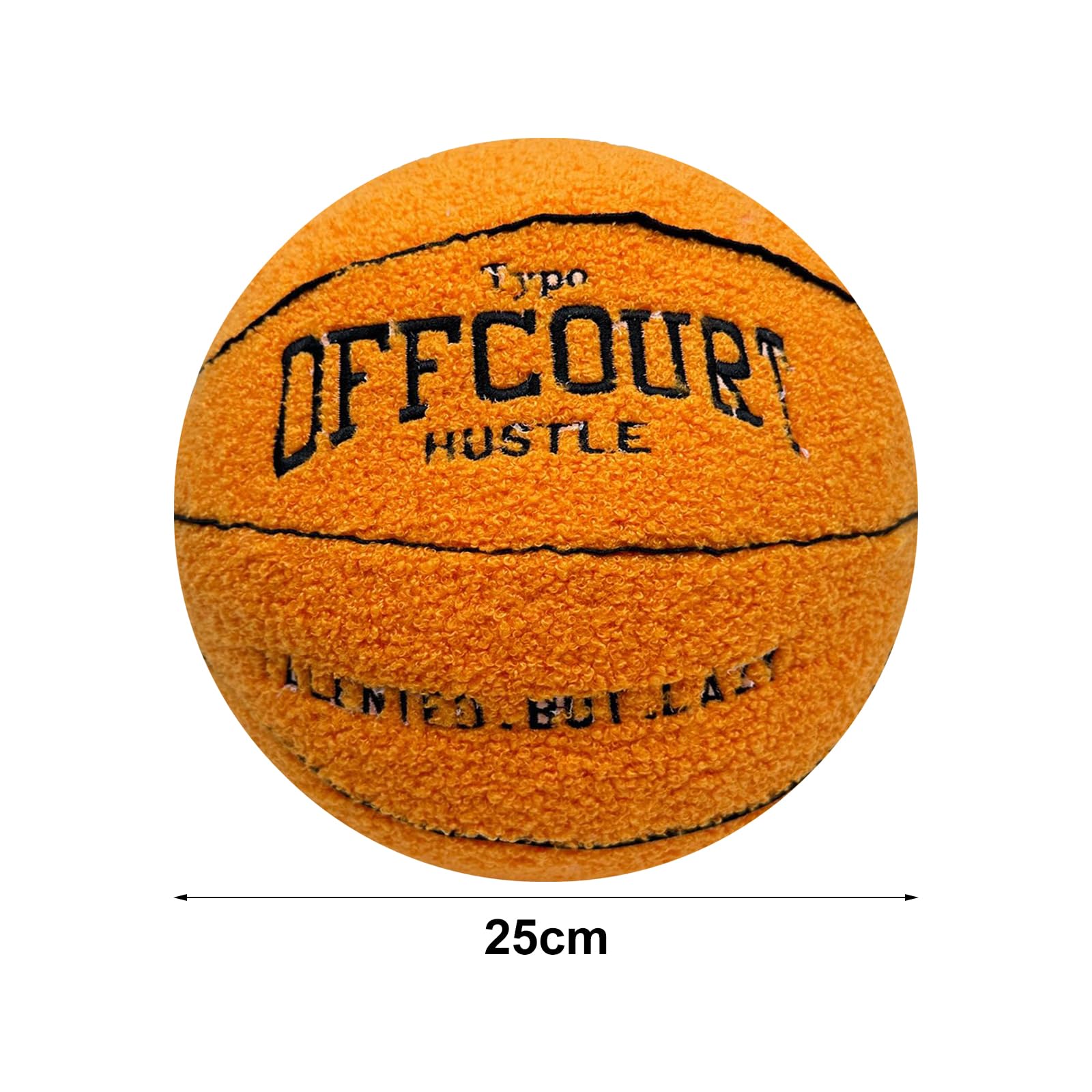 Cuscino da basket 3D Offcourt, 25 cm, in peluche, 2024, nuovo cuscino da basket 3D, per camera da letto, per gli amanti del basket