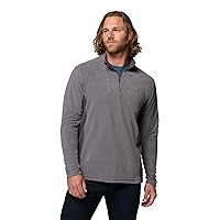 Columbia Klamath Range II Half Zip Maglione Pullover, Città Grigio