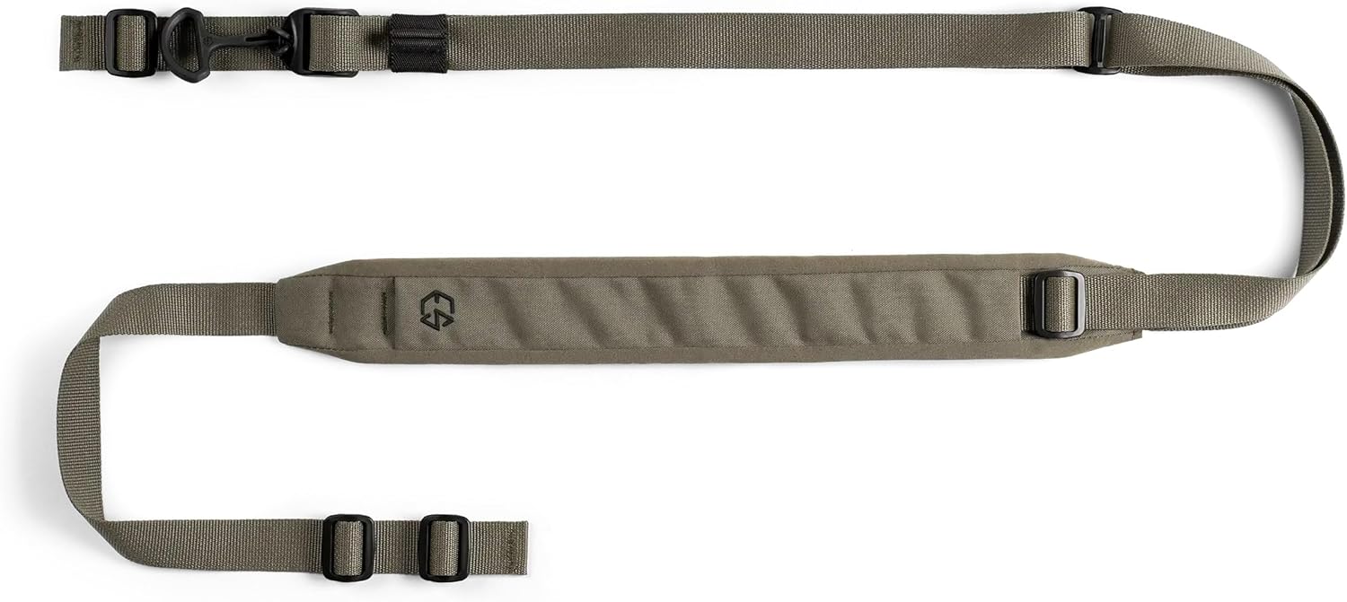 ESD Sling Tactical Padded Rifle Sling | Two-Point | Mil-Spec | Quick Adjust | Lightweight | Integrated Elastic Retention | Trusted by Special Operations | USA Made
