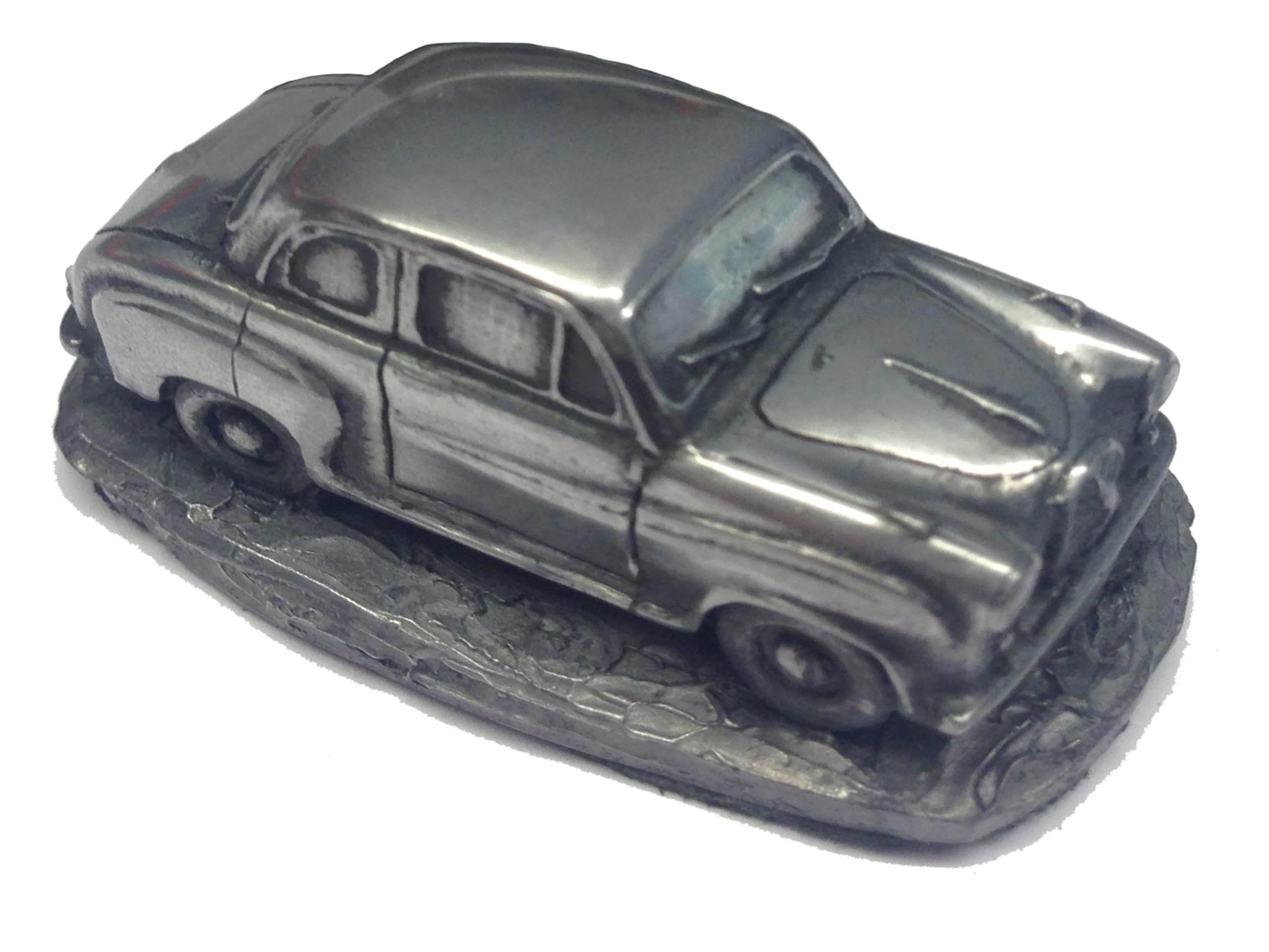 ref7 Austin A35 2 Door Saloon British car British car Pewter Effect 1:92 Scale model vehicle