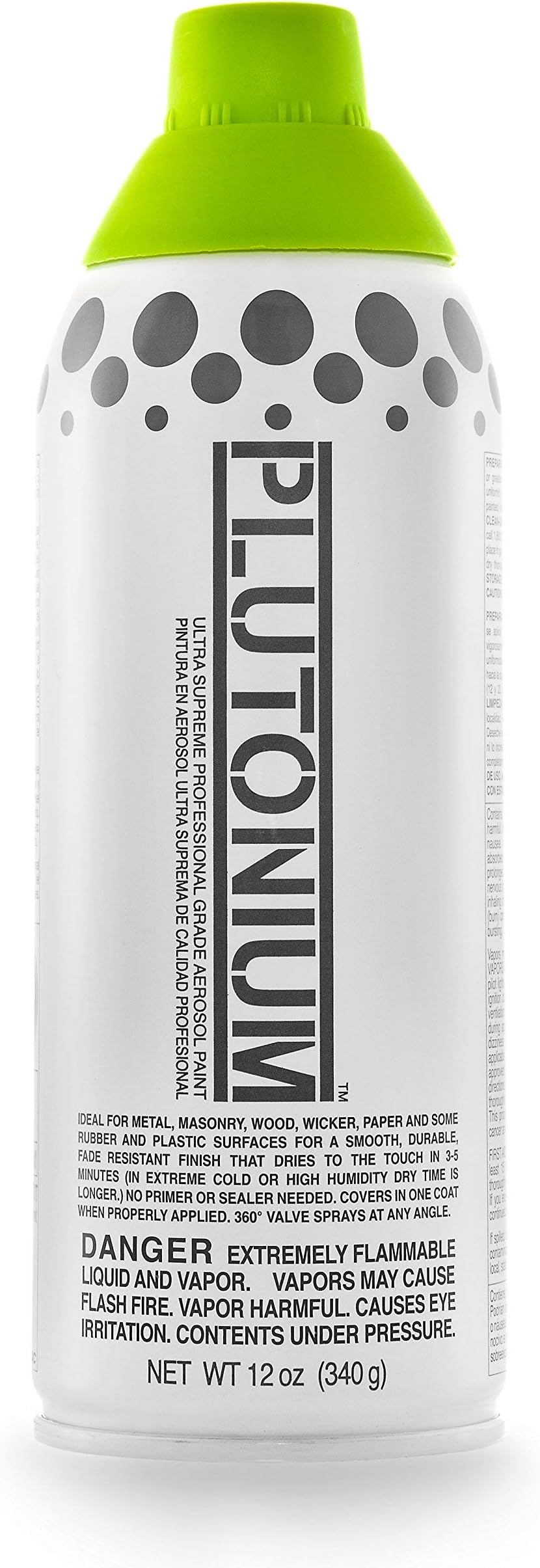 Plutonium Spray Paint 12 oz Can Zen