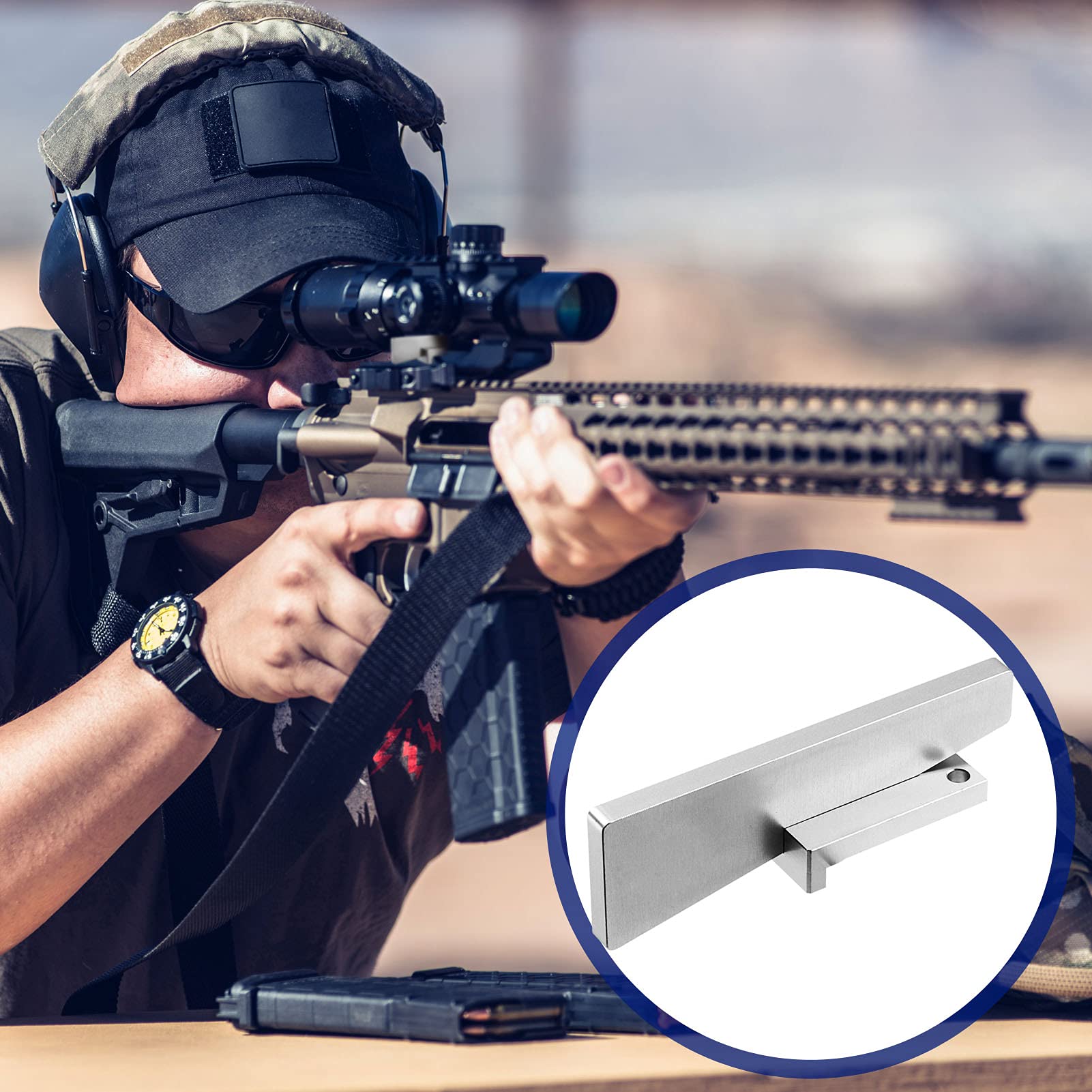 Scope Level, Premium Alloy Scope Mount Kit, Hand Level Scope for