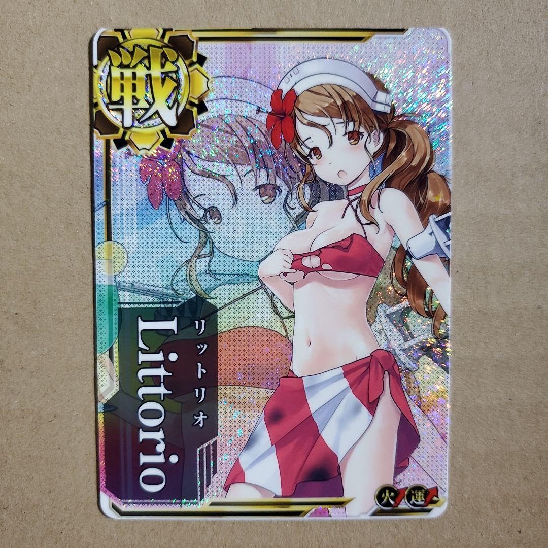 Amazon.co.jp: 艦これアーケード リットリオ 中破 水着 火↑運