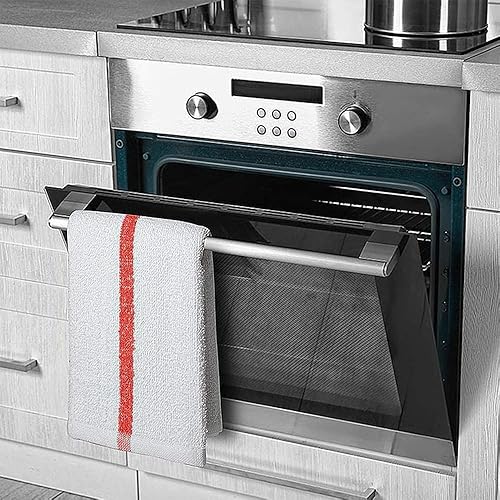 Miniatura 5 de Juego de 60 trapos de cocina con rayas rojas, 10 libras, 16 x 19 pulgadas, 100% algodón, con doble costura, lista para rutas, absorbentes, paños de