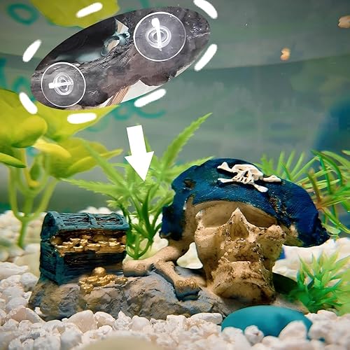 30 Pcs Suction Cups with 50 Pcs Adjustable Zip Ties 25mm & 35mm Aquarium Suction Cups Rubber Sucker Pad for Home Garden Fish Tank Tubing Binding Moss Shrimp Nest Decorations