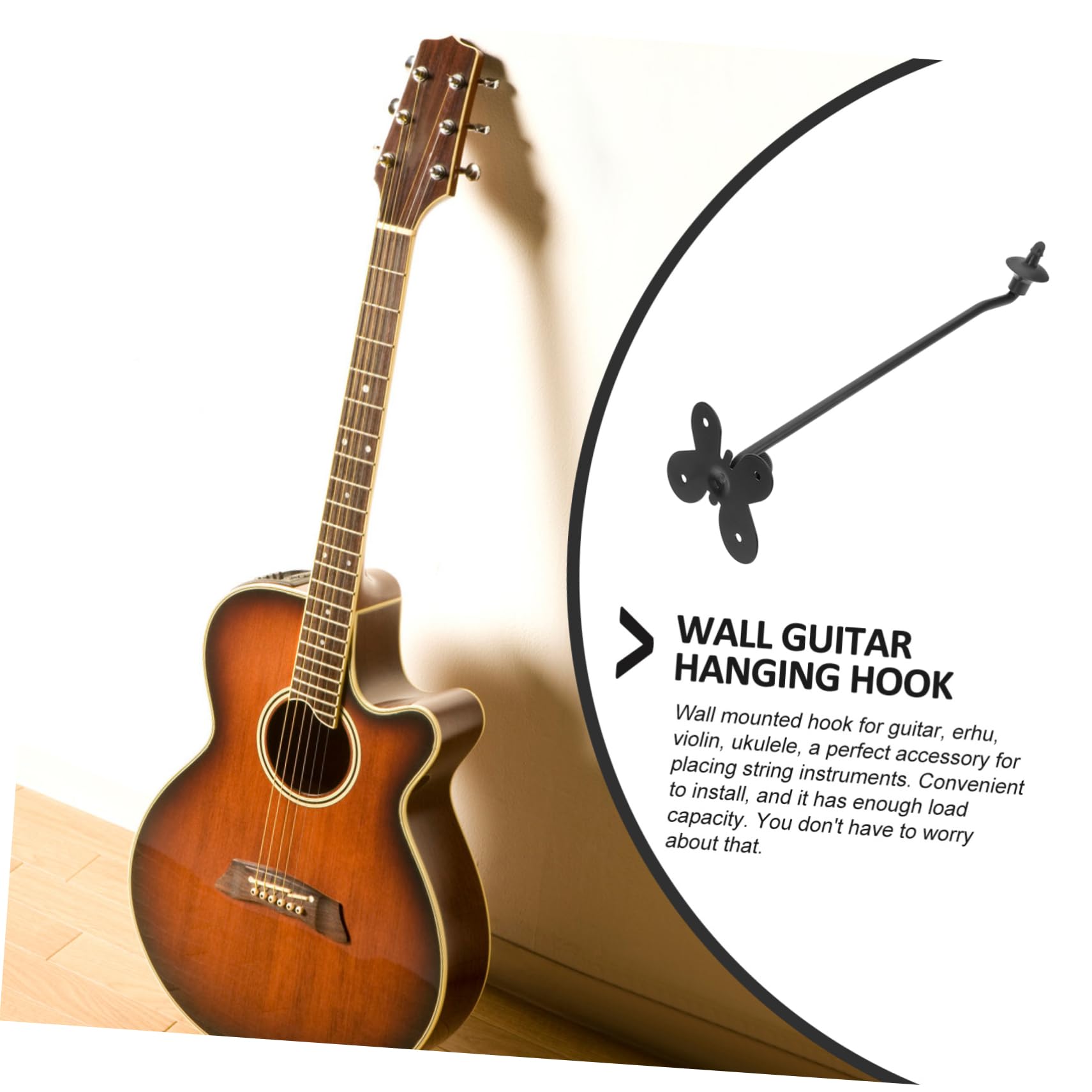 ERINGOGO Cymbal Arm Holder Drum Cymbal Plate Holder Easy to Install Drum Stand Parts for Professional Use