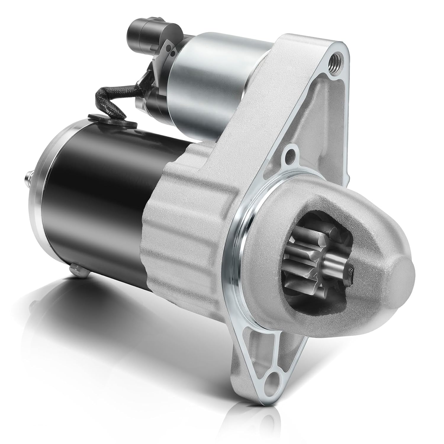 19145N Starter Motor Fits for Chrysler 200 15-17 Jeep Cherokee 14-19 Compass 17-20 Renegade 15-20 Fiat 500X 16-18 ProMaster City 15-20 L4 2.4L Replaces 19145R M0T39071 068084005AA 1.4kW 10Tooth