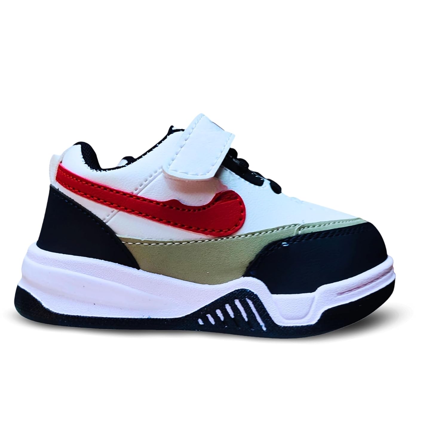 TrendStation: Kids Sports Sneakers Comfortable, Attractive Colour, Stylish, Hook and Loop Strap, Casual Athletic Shoes. 3 71qdDR8QPLL. SL1500