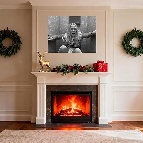 Miniatura 4 de Funny Movie White Chicks Bathroom Wall Art Vintage Black And White Poster Humor Comedy Canvas Prints The Toilet Sign Pooping Picture 90s Retro Film