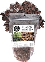 Jungle Cat Cacao Belizean Cacao Tea 10oz | Cacao Superfood - Theobromine - Gentle Stimulant - Magnesium - B Vitamins - Fantastic Strong Dark Chocolate Taste - Leading Natural Source Iron - 100% Organic Belizean Cacao