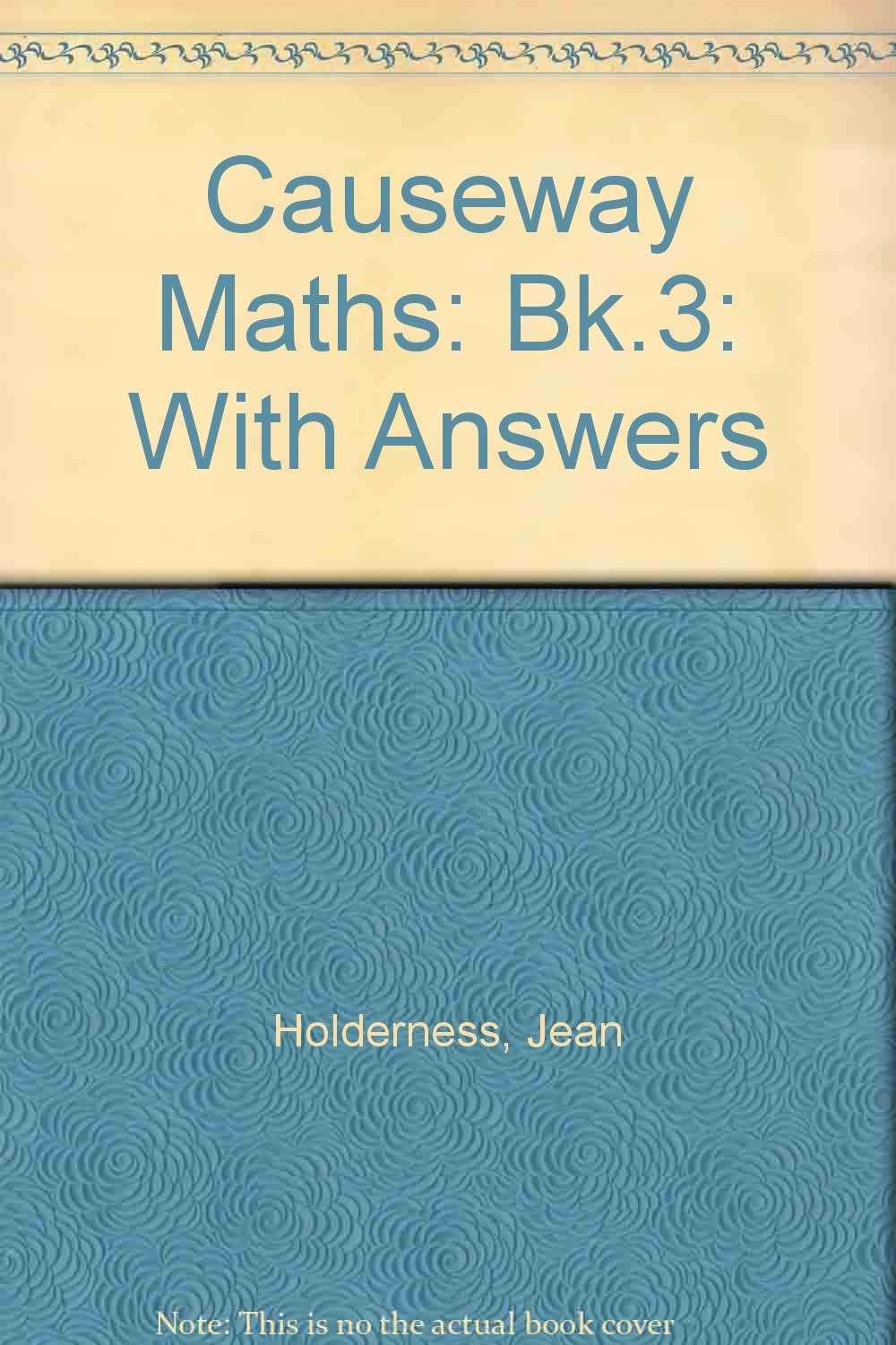 Causeway Maths 3 (with Answers) Holderness, Jean Amazon.in Books