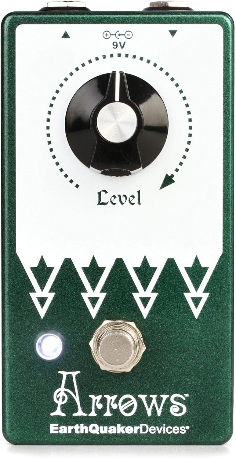 EarthQuaker Devices Arrows V2 Preamp Booster Guitar Effects Pedal