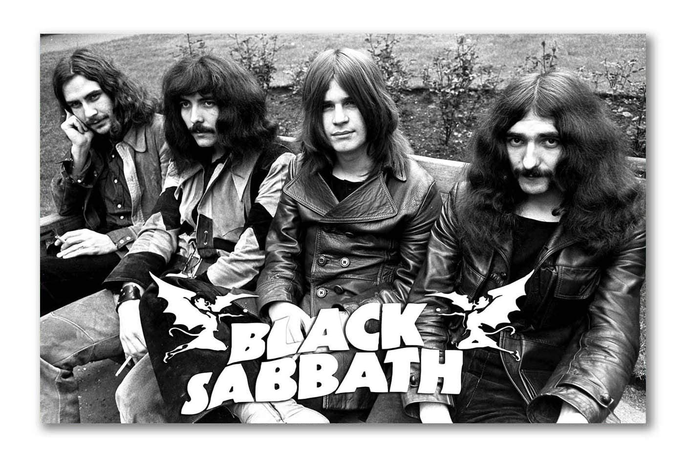 RAINFIRE CREATION! Black Sabbath Poster - 170 GSM 12x18 Unframed Multicolor Perfect for Your Wall RCA 2697