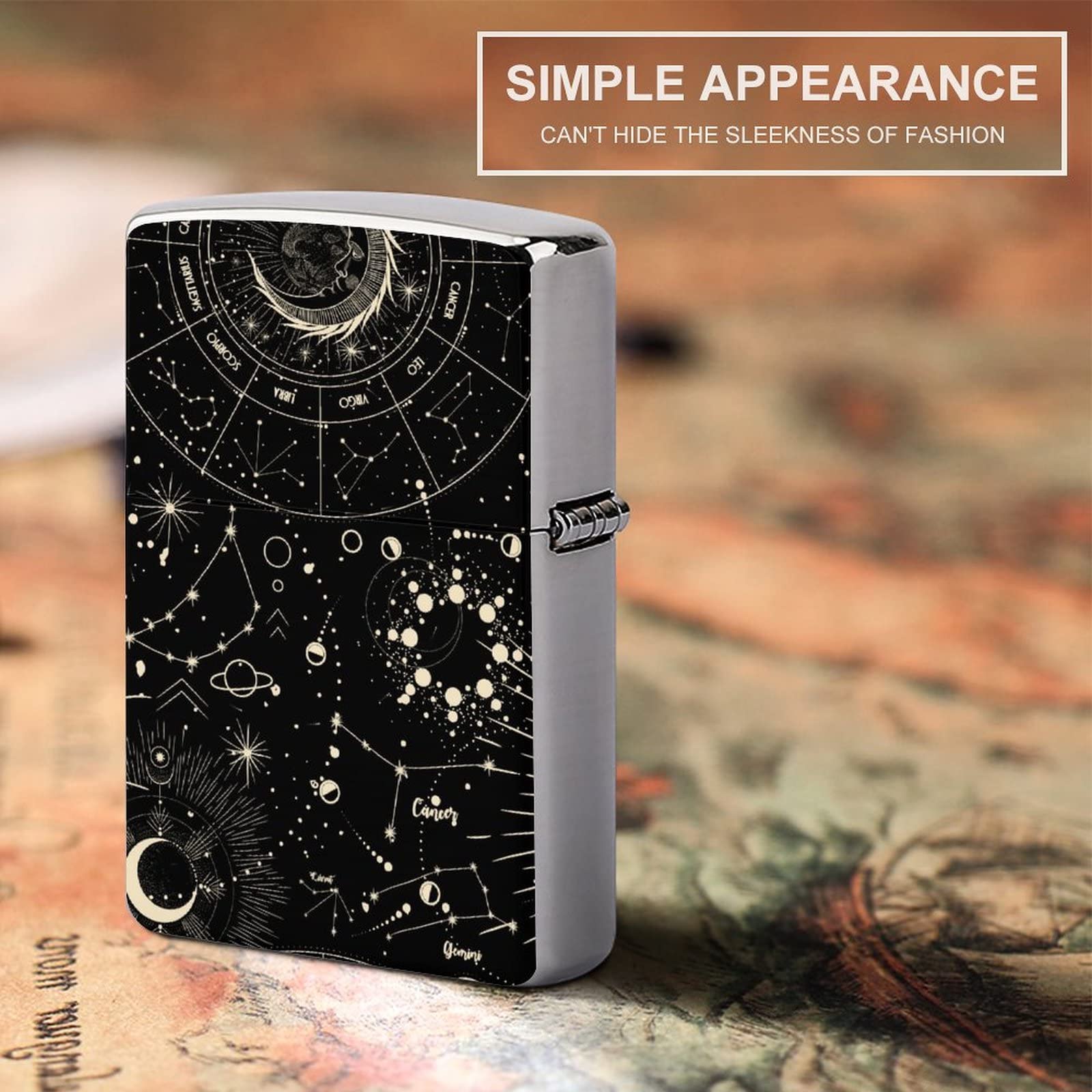 Amazon.co.jp: ライターケース 宇宙 惑星 星座 ZIPPO兼用ケース