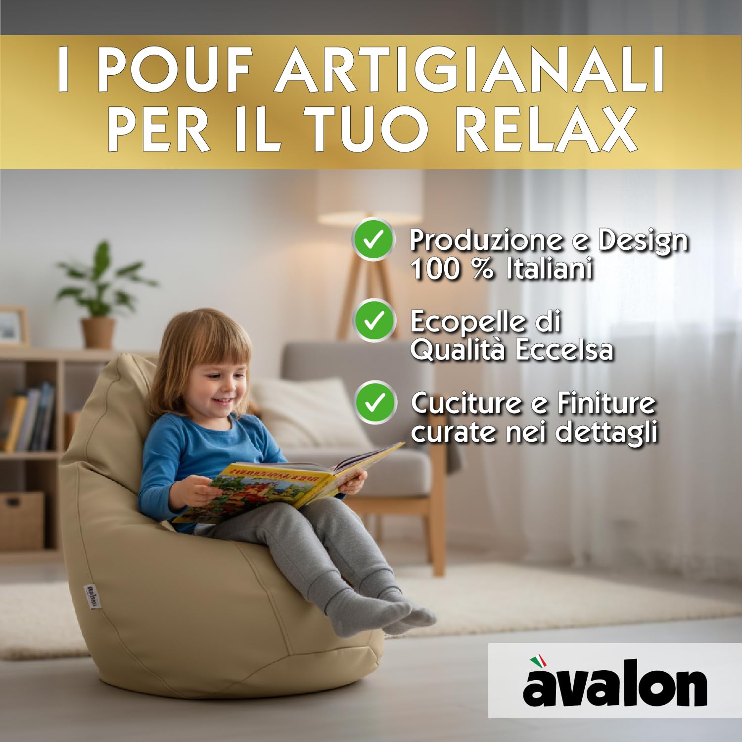 QSack - Pouf con rivestimento interno in EPS con microperle, imbottitura 400 litri, privo di sostanze nocive, EPS senza HBCD, 130 x 170 cm, da cucire