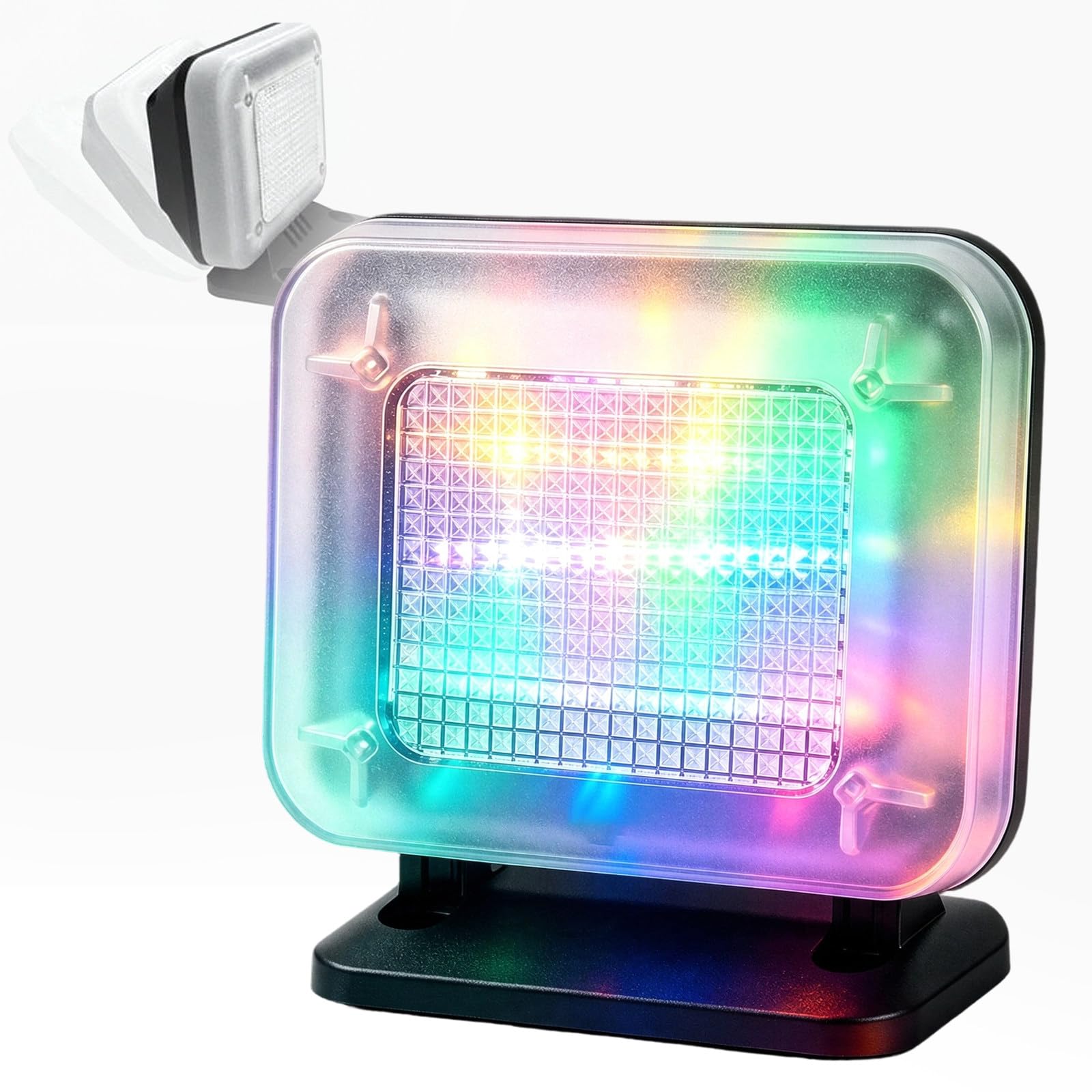 LED Falso Simulatore TV, TV - Imitazione/Fake-Televisione, Interruttore Orario, Autonomia Regolabile per L'Uso Come Protezione Anti-Intrusione, Alta Sicurezza Small