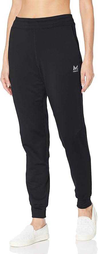 Amazon.com: Pants de secado atmosférico para mujer marca Mission, negro, XL  : Ropa, Zapatos y Joyería