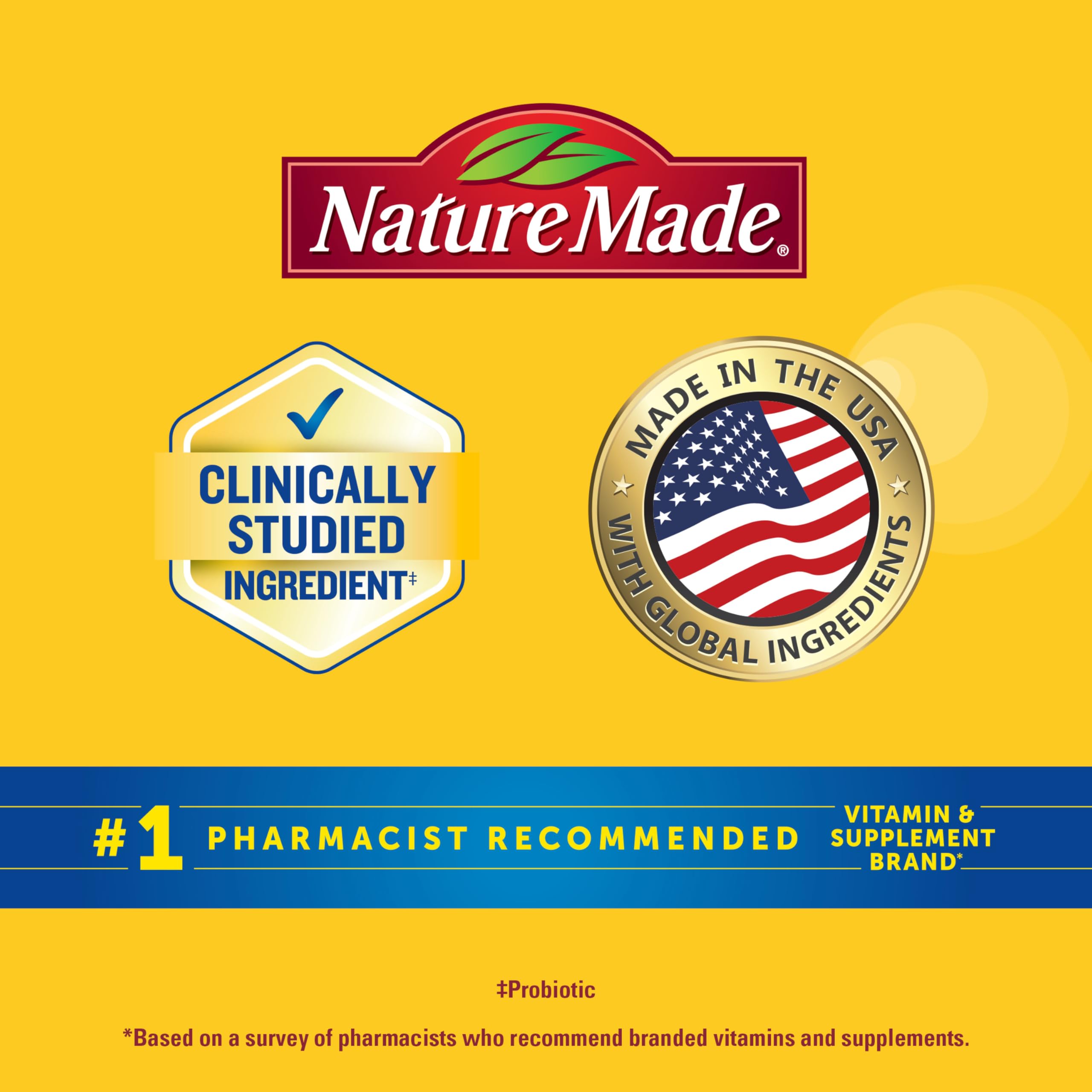 Nature Made Probiotic + Prebiotic Fiber Gummies, 50 Gummies — Amazon image 8