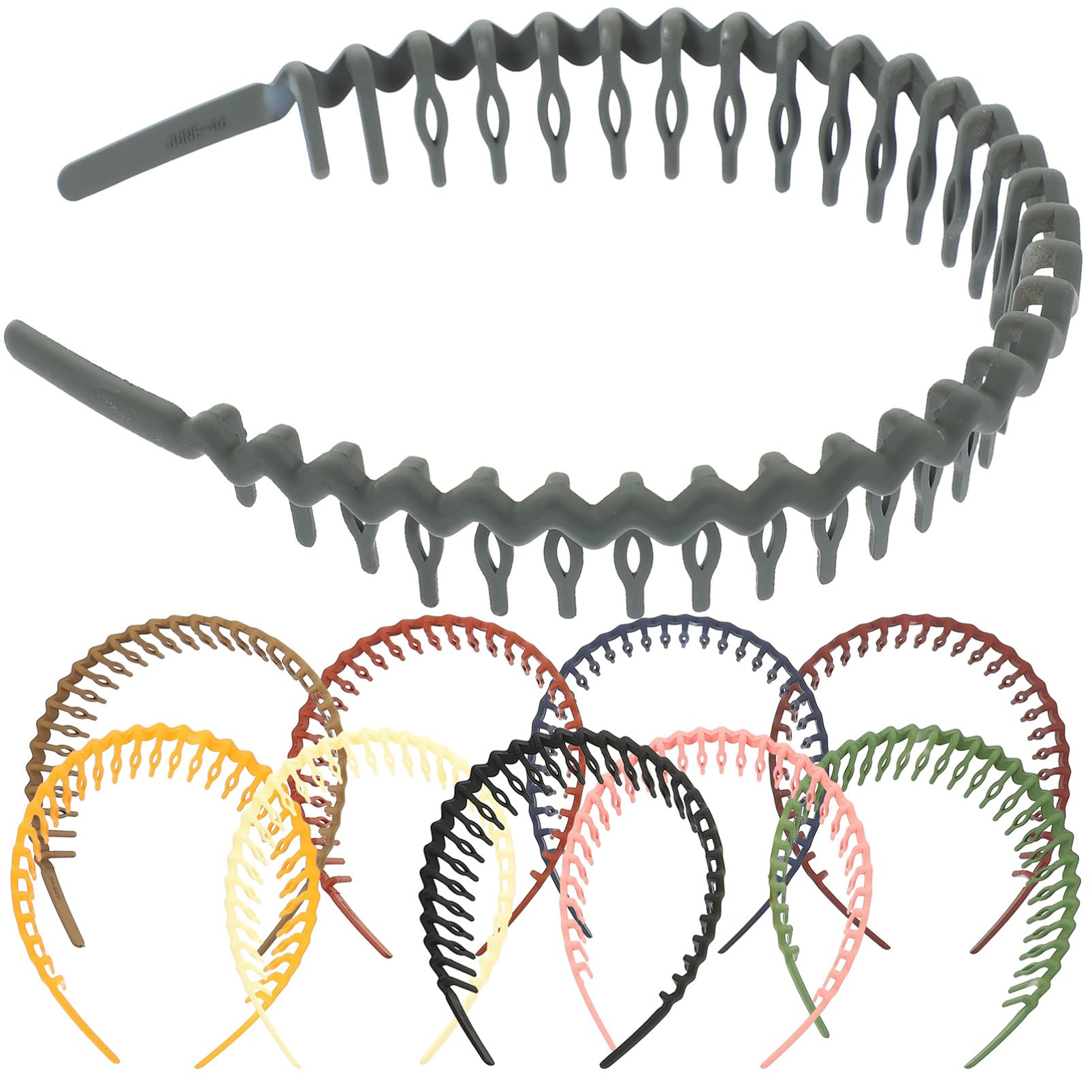 MAGICLULU 30 Piezas diademas finas para mujer diademas de niñas accesorios para niñas curly rip curl tiara accesorios para el cabello de mujer banda de pelo de plástico venda peine