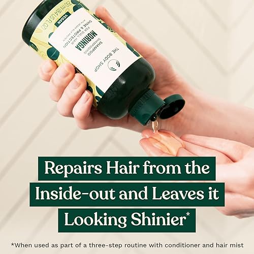 Miniatura 2 de The Body Shop Champú Moringa Shine & Protection, para cabello opaco, vegano