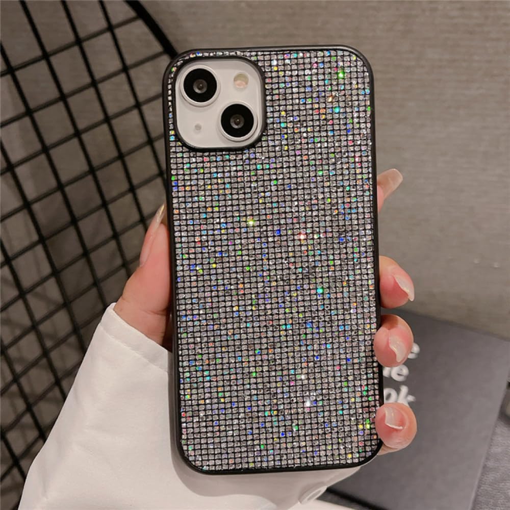Coque iPhone 11Pro Max strass paillettes avec protection camera diamant gradient noir - 7