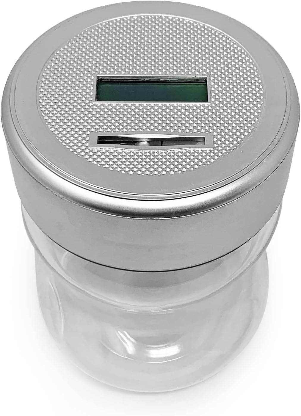 Buy Digital UK Coins Automatic Counting Money Box Jar LCD Display Transparent Large Capacity