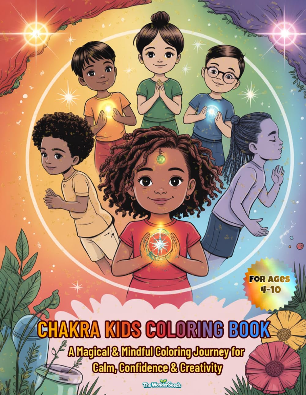 Chakra Kids: Coloring Book A Magical and Mindful Coloring Journey for Calm, Confidence, and Creativity