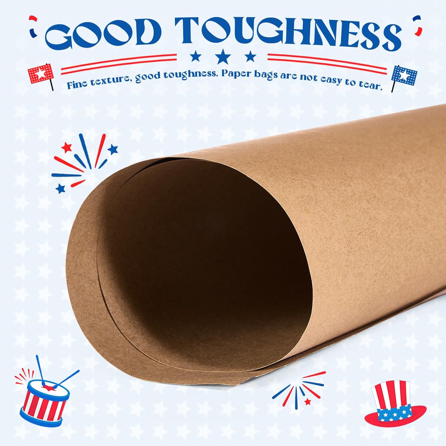 MESHA Large Paper Bags 10x5x13 Inch Kraft Shopping Paper Bags with Handles Bulk 50 Pack Large Gift Bag Retail Recycled Birthday Wedding Party Favors Brown - Image 6