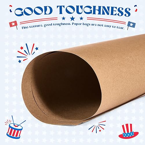 Miniatura 6 de MESHA Bolsas de papel grandes de 10 x 5 x 13 pulgadas, bolsas de papel kraft para compras con asas, paquete de 50 bolsas de regalo grandes, bolsas