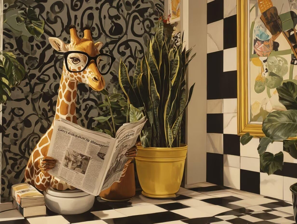 Puzzle pour Adults 4000 Pièces, Cerf De Toilette, Jigsaw Bois de YHPGL4-576
