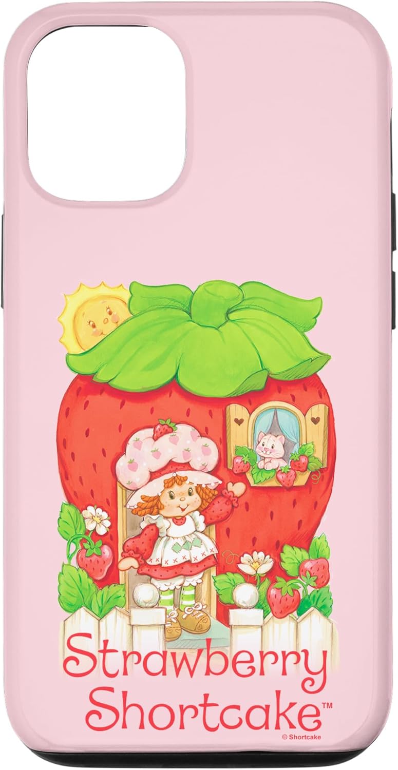 iPhone 12/12 Pro Strawberry Shortcake Cute Berry House Vintage Poster Case