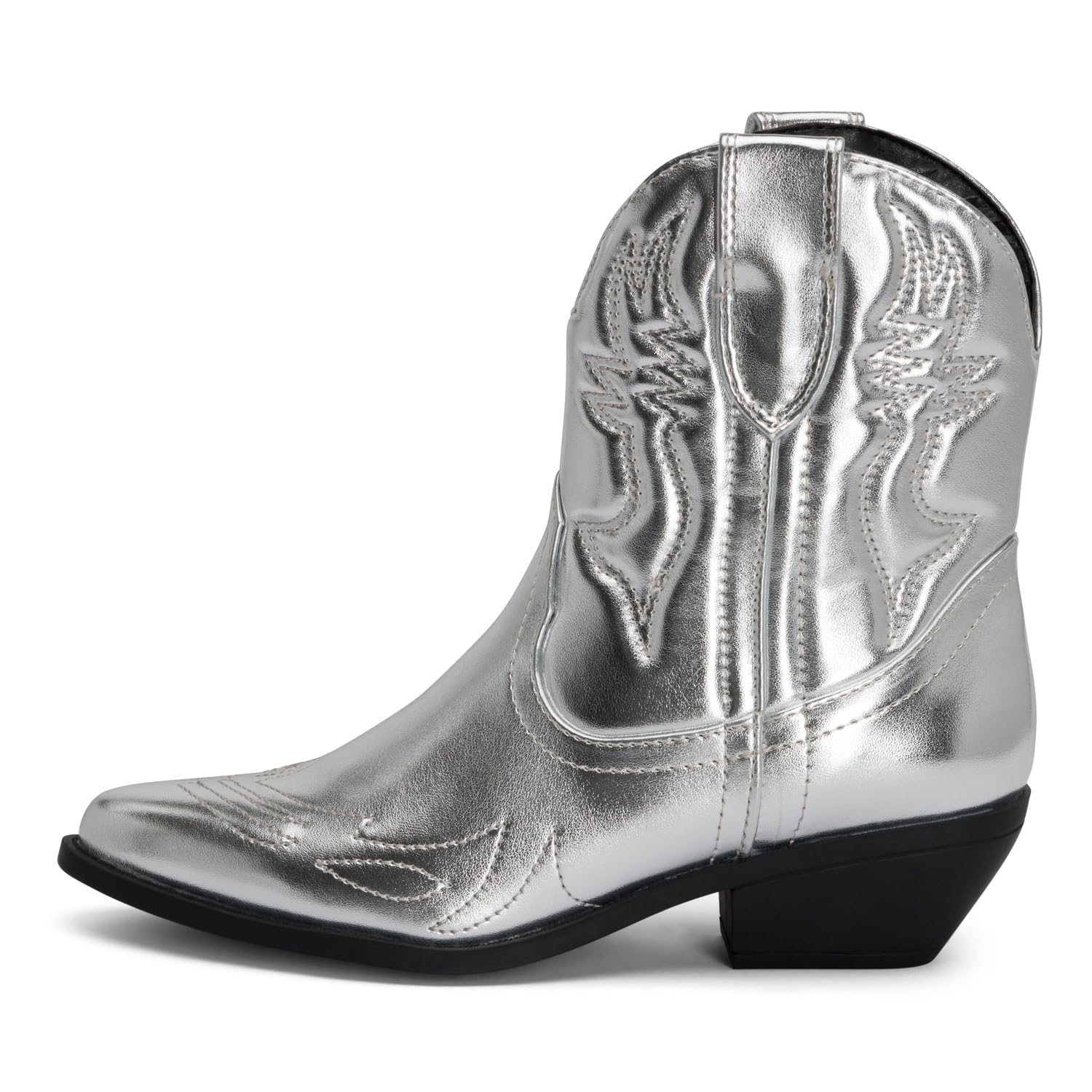 Chariot & Co -Susan- Womens Cowboy Cowgirl Western Ankle Booties Pointed Toe Boots