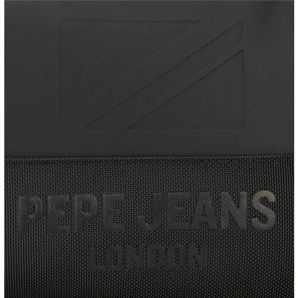Pepe Jeans Bromley, plecaki, plecaki kabinowe, torby na ramię Joumma Bags, poliester, różne rozmiary, czarny, zielony, czerwony, szary, poliester., Czarny (Black), Talla única, plecak do samolotu