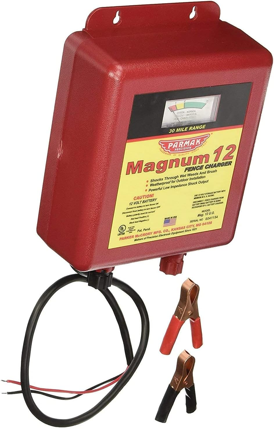 Parmak Mag12 Uo 12 Volt Magnum Low Impedance Battery Operated 30 Mile Range Electric Fence Charger Amazon Ca Patio Lawn Garden Parmak Mag12 Uo 12 Volt Magnum Low Impedance Battery Operated 30 Mile Range Electric Fence Charger Amazon Ca Patio Lawn Garden