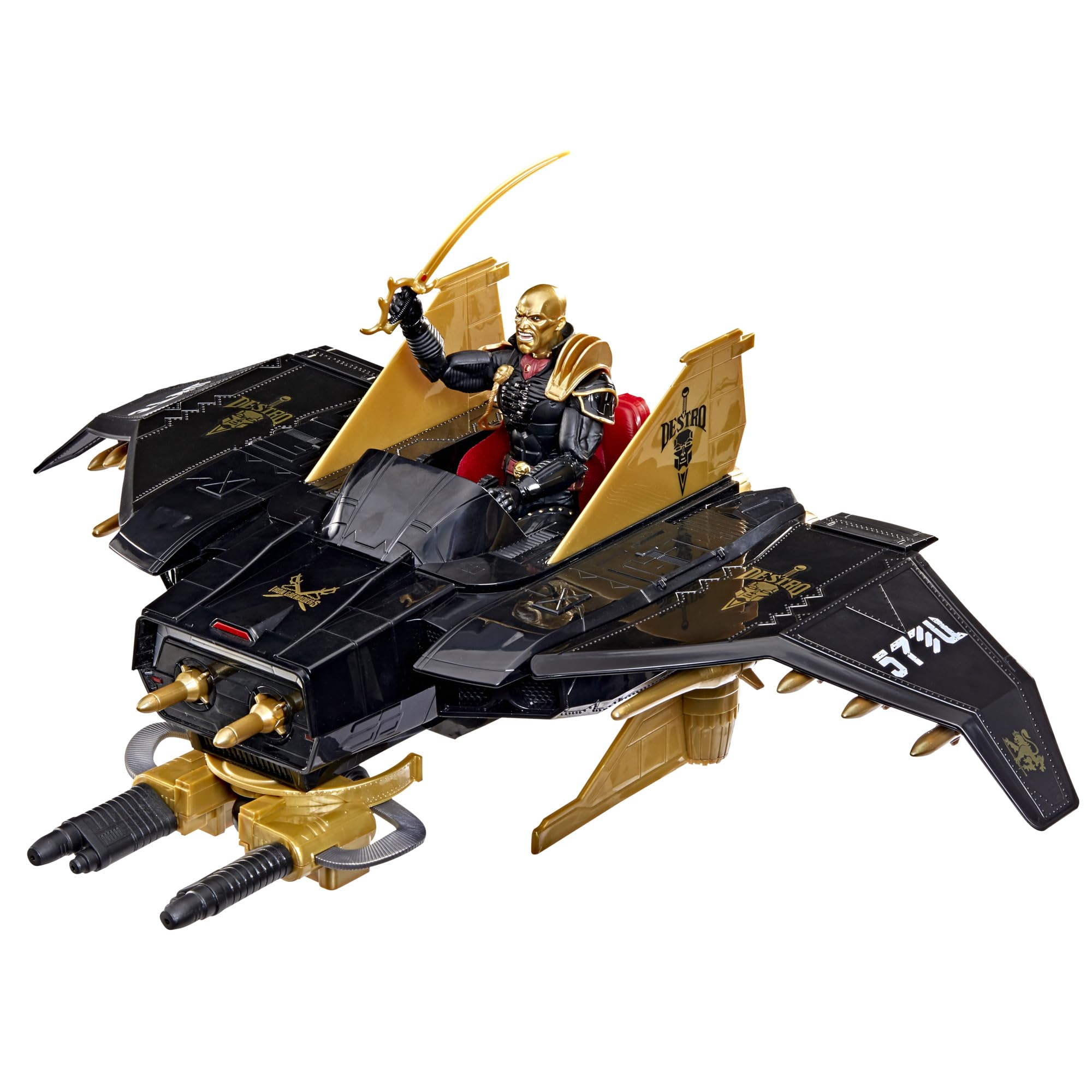 Destro i pojazd Despoiler oddziału Iron Grenadiers z kolekcji G.I. Joe Classified Series, nr 203, zestaw z 15-centymetrową figurką kolekcjonerską i modelem pojazdu