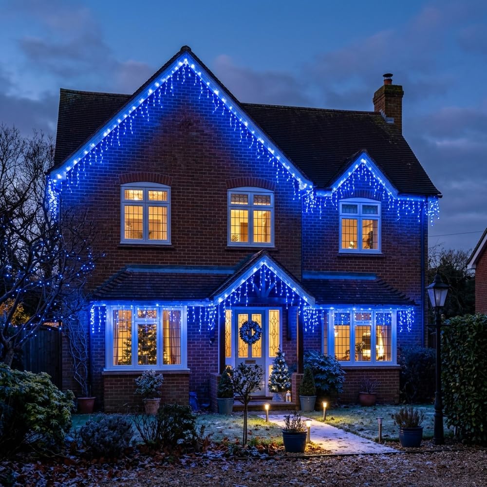 [2 Stück] Outdoor Solar Lichterketten, 66ft 200 LED wasserdichte Lichterketten mit Kupferdraht 8 Modi für DIY Hochzeitsfeier Patio(Warmweiß)