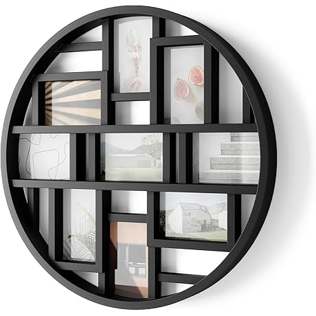 Umbra Luna Collage Wall Decor: Display Nine Cherished Memories in Unique Style