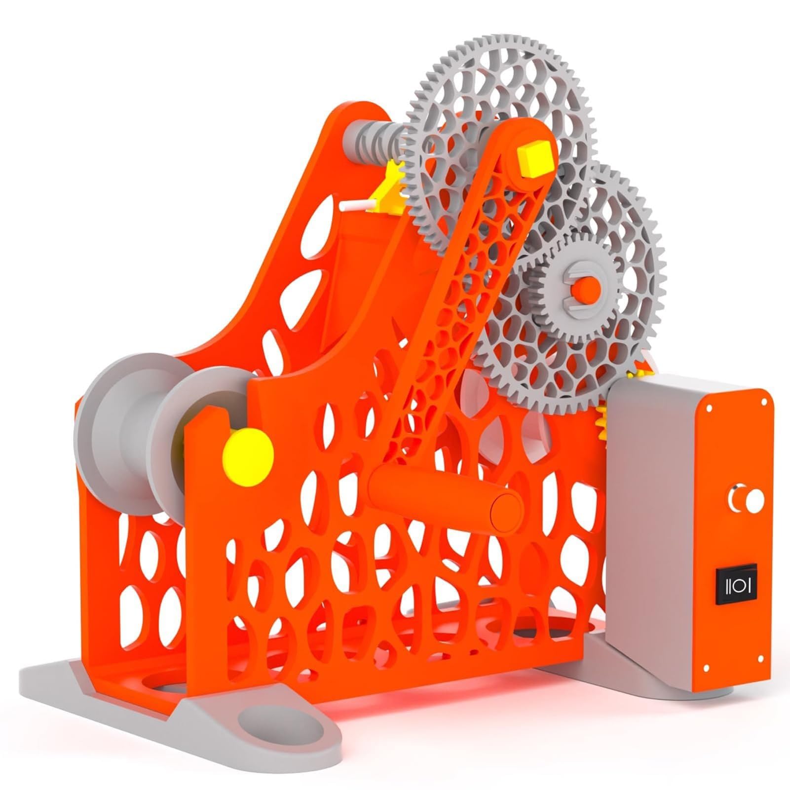 ERSINIAN 3D Filament Respooler, Spool Rewinder for 1Kg Spools, Manual Filament Winder for 3D Printing Enthusiasts, Welders, Textile Artists