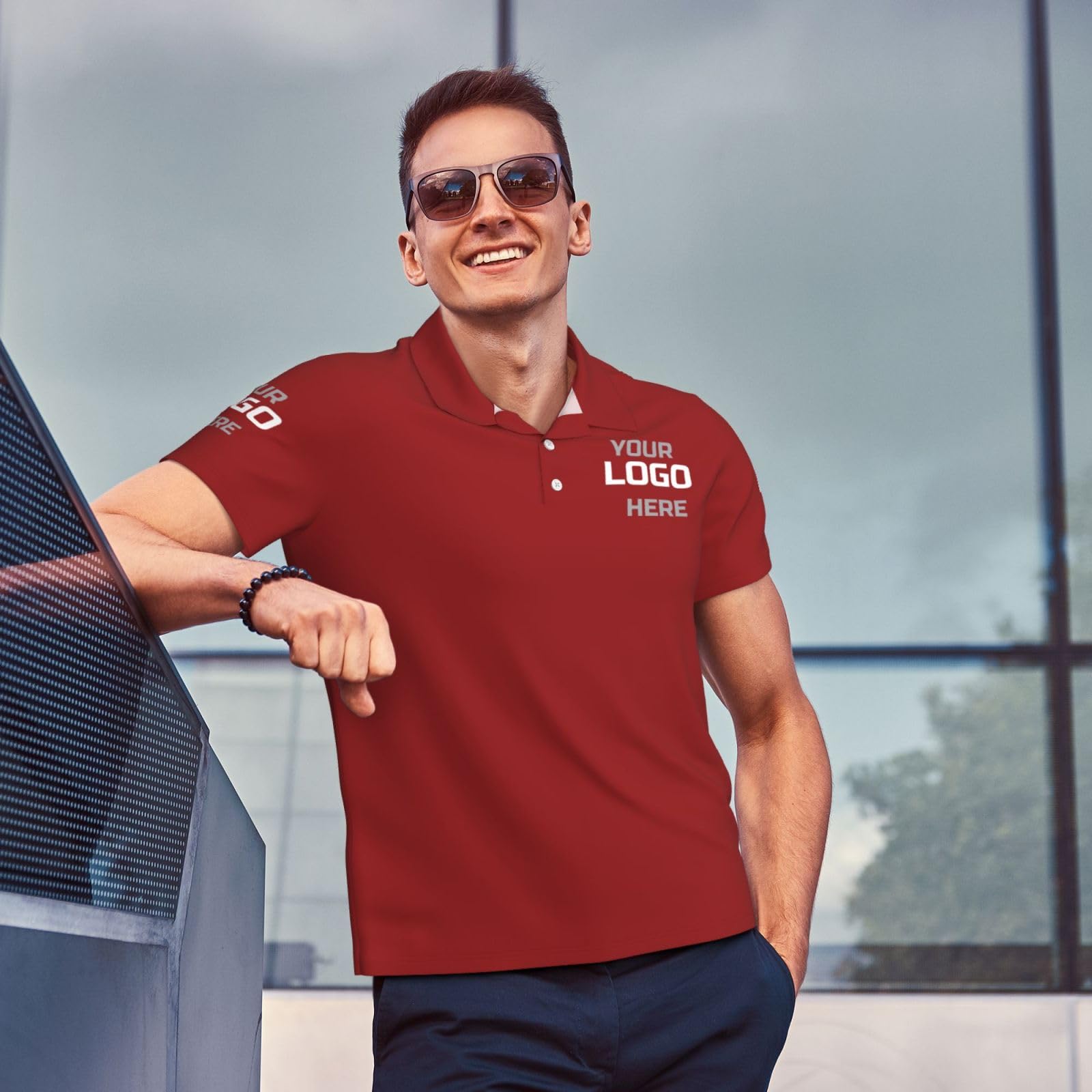Polo personnalisable, design personnalisé avec texte, logo, photo, chemises de travail personnalisées pour hommes et femmes, chemise de golf personnalisable, uniforme de travail, tailles S à